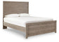 Culverbach  Panel Bed With Mirrored Dresser