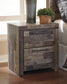 Derekson  Panel Bed With 6 Storage Drawers With Mirrored Dresser, Chest And Nightstand