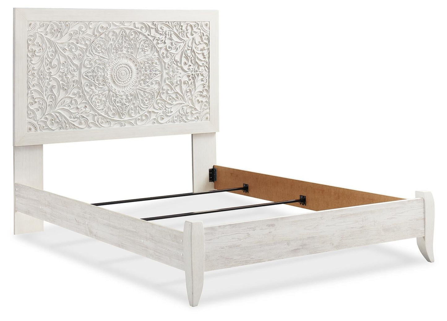 Paxberry  Panel Bed With Mirrored Dresser, Chest And Nightstand