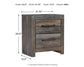 Drystan  Panel Headboard Bed With Mirrored Dresser, Chest And Nightstand
