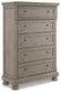 Lettner California  Panel Bed With Mirrored Dresser, Chest And Nightstand