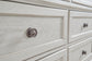 Robbinsdale California  Panel Bed With Mirrored Dresser