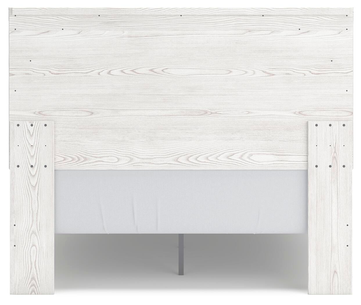 Gerridan  Panel Bed With Mirrored Dresser And Nightstand