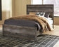 Wynnlow  Panel Bed With Mirrored Dresser And Nightstand