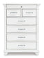 Kanwyn  Panel Bed With Storage With Mirrored Dresser, Chest And Nightstand