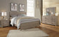 Culverbach  Panel Bed With Mirrored Dresser