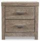 Culverbach  Panel Bed With Mirrored Dresser, Chest And Nightstand