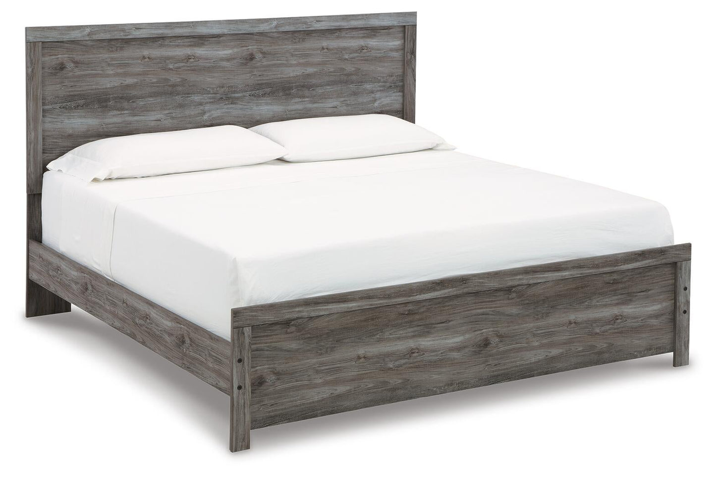 Bronyan  Panel Bed With Mirrored Dresser