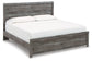 Bronyan  Panel Bed With Mirrored Dresser