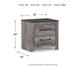 Bronyan  Panel Bed With Mirrored Dresser, Chest And Nightstand