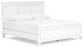 Fortman  Panel Bed With Mirrored Dresser