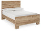 Hyanna  Panel Bed, Dresser And Mirror