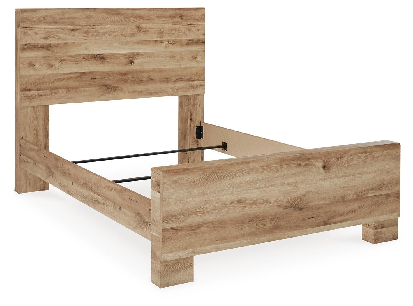 Hyanna  Panel Bed, Dresser And Mirror