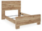 Hyanna  Panel Bed, Dresser And Mirror