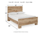 Hyanna  Panel Bed, Dresser And Mirror