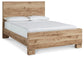 Hyanna  Panel Bed, Dresser And Mirror