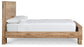 Hyanna  Panel Bed, Dresser And Mirror