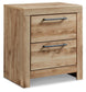 Hyanna  Panel Bed With 2 Side Storage, Dresser, Mirror And Nightstand
