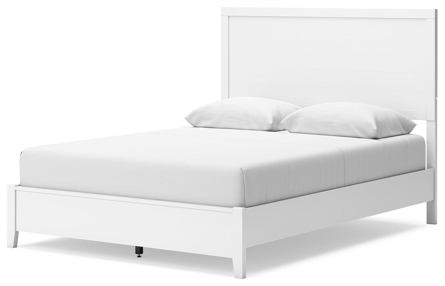 Binterglen  Panel Bed With Mirrored Dresser