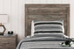 Ralinksi  Panel Bed With Mirrored Dresser And Nightstand