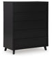 Danziar  Panel Bed, Dresser, Mirror, Chest And Nightstand