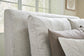 Cabalynn  Upholstered Bed With Mirrored Dresser
