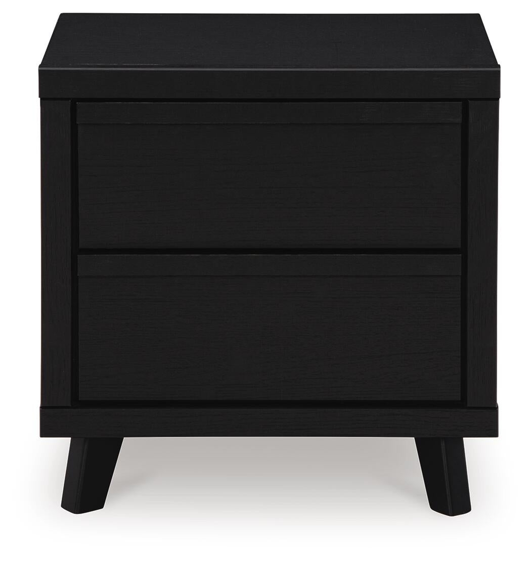 Danziar  Panel Headboard, Dresser, Mirror, Chest And Nightstand