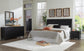 Danziar  Panel Headboard, Dresser, Mirror, Chest And Nightstand