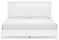 Binterglen  Panel Bed With Mirrored Dresser