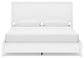 Binterglen California  Panel Bed With Mirrored Dresser