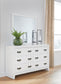 Binterglen California  Panel Bed, Dresser, Mirror, Chest And Nightstand