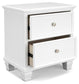 Fortman California  Panel Bed With Mirrored Dresser, Chest And Nightstand
