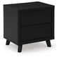 Danziar  Panel Headboard, Dresser, Mirror And Nightstand