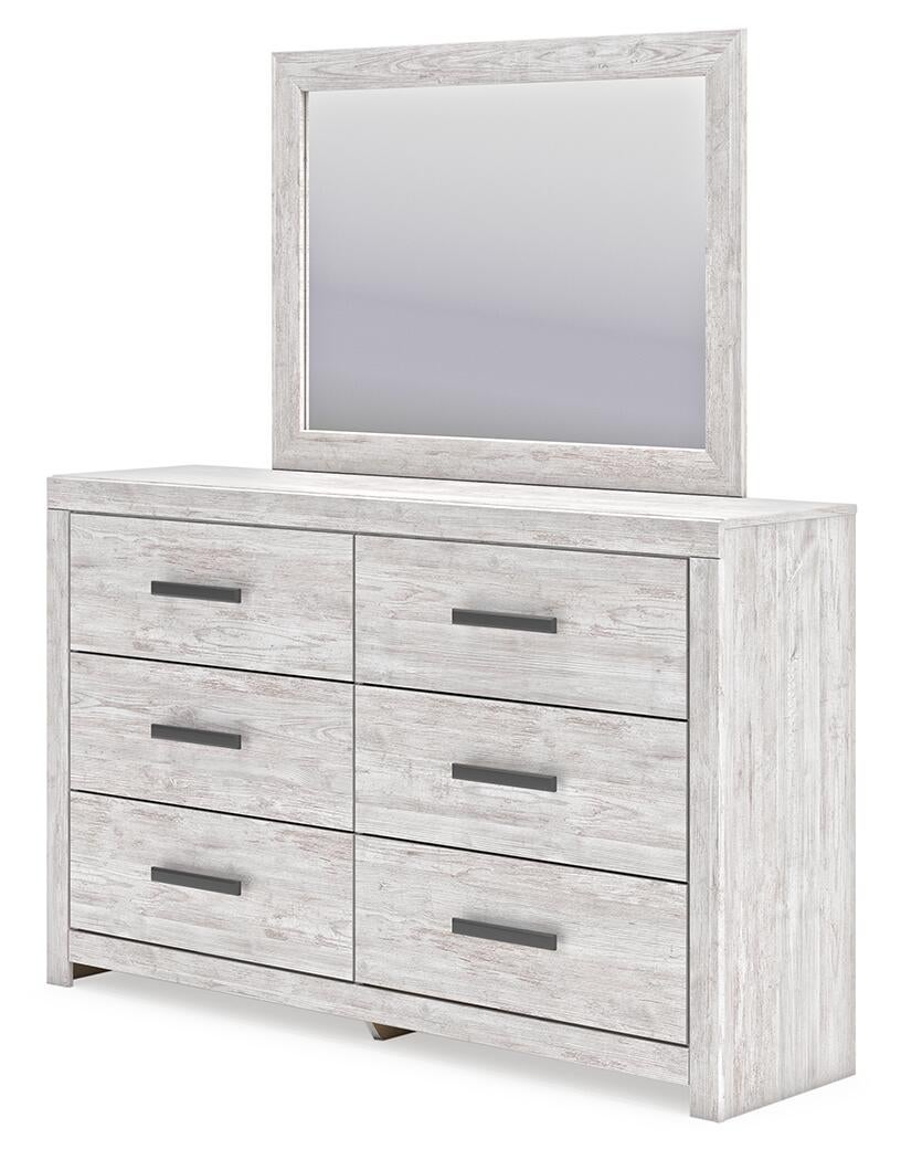 Cayboni  Panel Bed, Dresser, Mirror, Chest And Nightstand