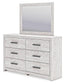 Cayboni  Panel Bed, Dresser, Mirror, Chest And Nightstand