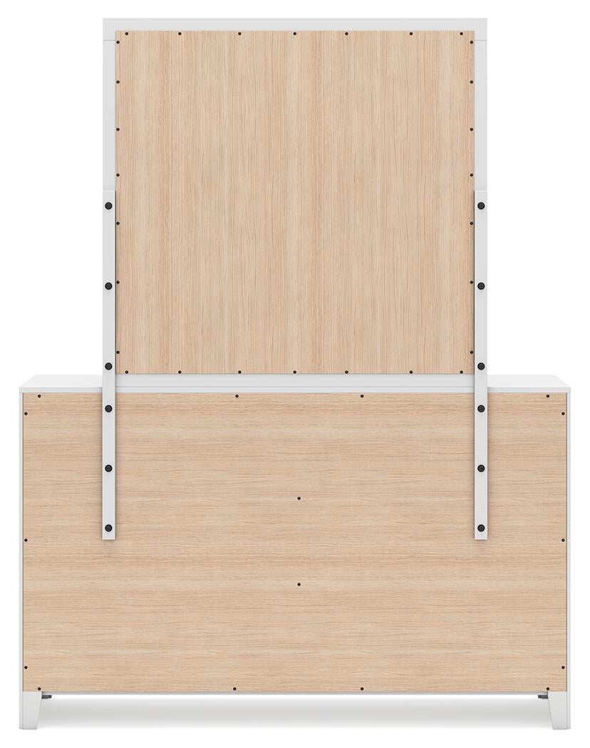 Binterglen  Panel Bed, Dresser, Mirror, Chest And Nightstand