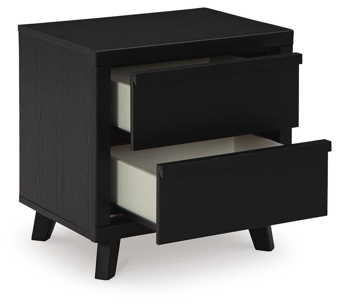 Danziar  Panel Headboard, Dresser, Mirror, Chest And Nightstand