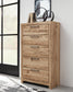 Hyanna  Panel Storage Bed With 2 Under Bed Storage Drawer, Dresser, Mirror, Chest And Nightstand