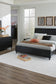 Danziar  Panel Bed, Dresser, Mirror, Chest And Nightstand