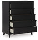 Danziar  Panel Bed, Dresser, Mirror, Chest And Nightstand