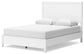 Binterglen  Panel Bed With Mirrored Dresser And Nightstand