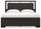 Covetown  Panel Bed, Dresser, Mirror, Chest And Nightstand