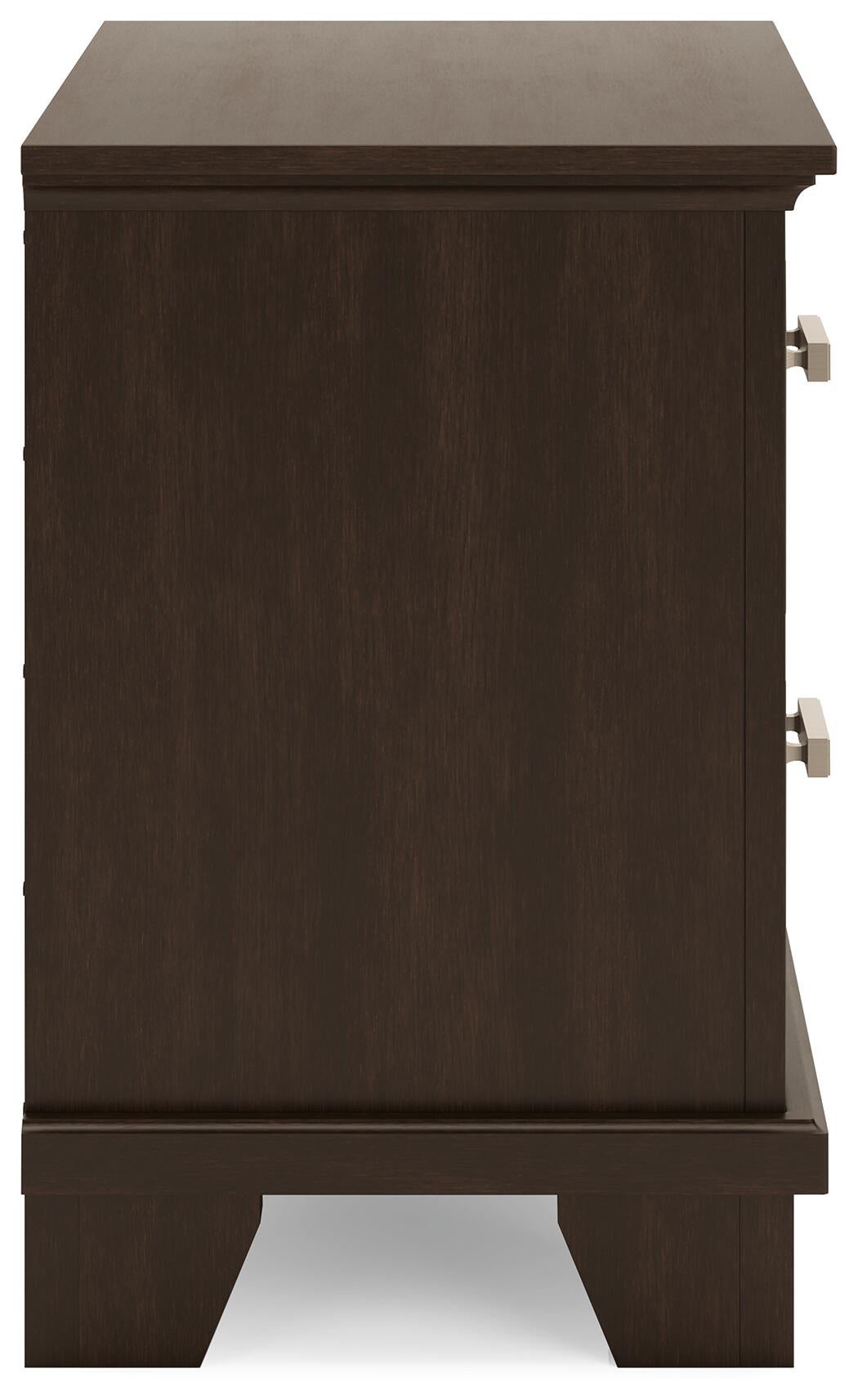 Covetown  Panel Bed, Dresser, Mirror, Chest And Nightstand