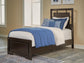 Covetown  Panel Bed, Dresser, Mirror, Chest And Nightstand