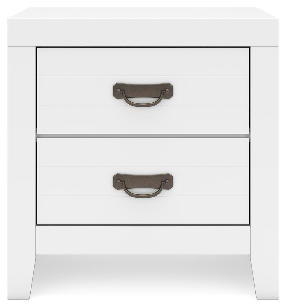 Binterglen  Panel Bed, Dresser, Mirror, Chest And Nightstand
