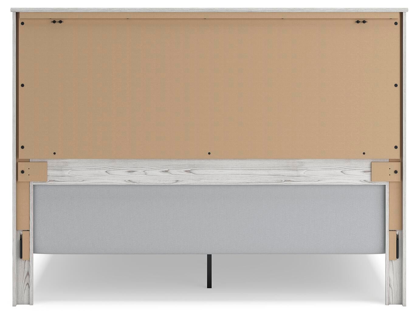 Gerridan  Panel Bed With Mirrored Dresser