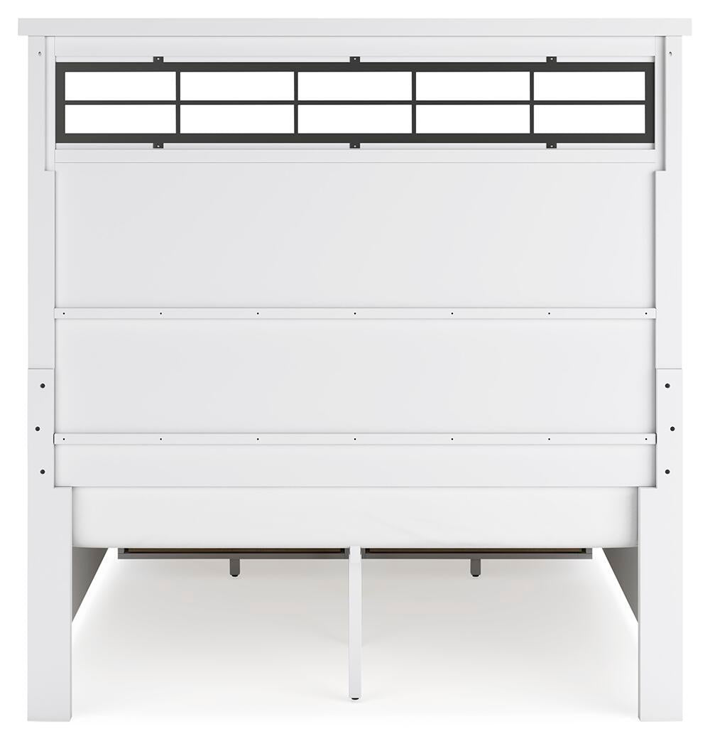 Ashbryn  Panel Storage Bed, Dresser And Mirror