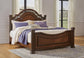 Lavinton  Poster Bed With Mirrored Dresser