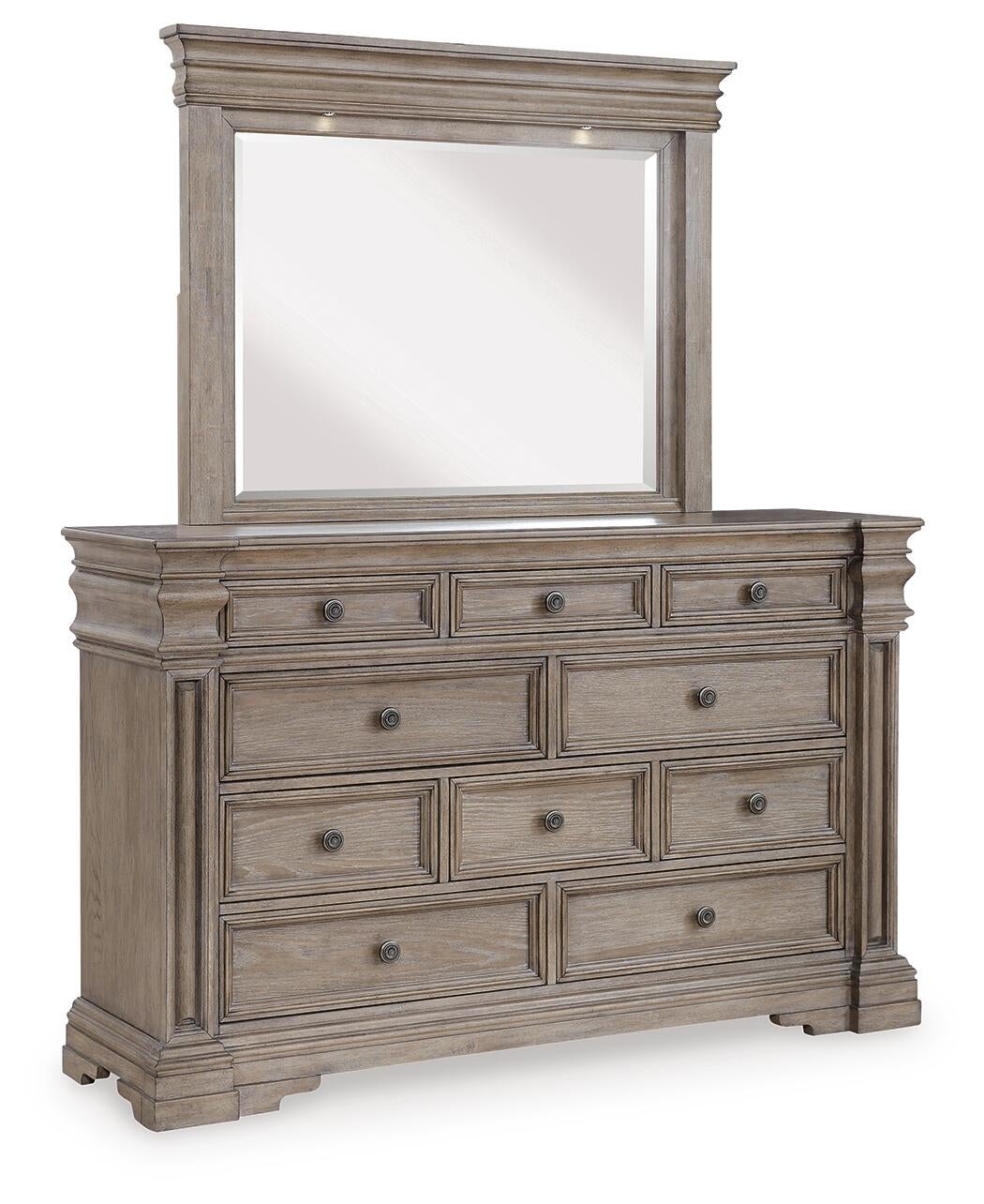 Blairhurst  Panel Bed, Dresser, Mirror, Chest And Nightstand