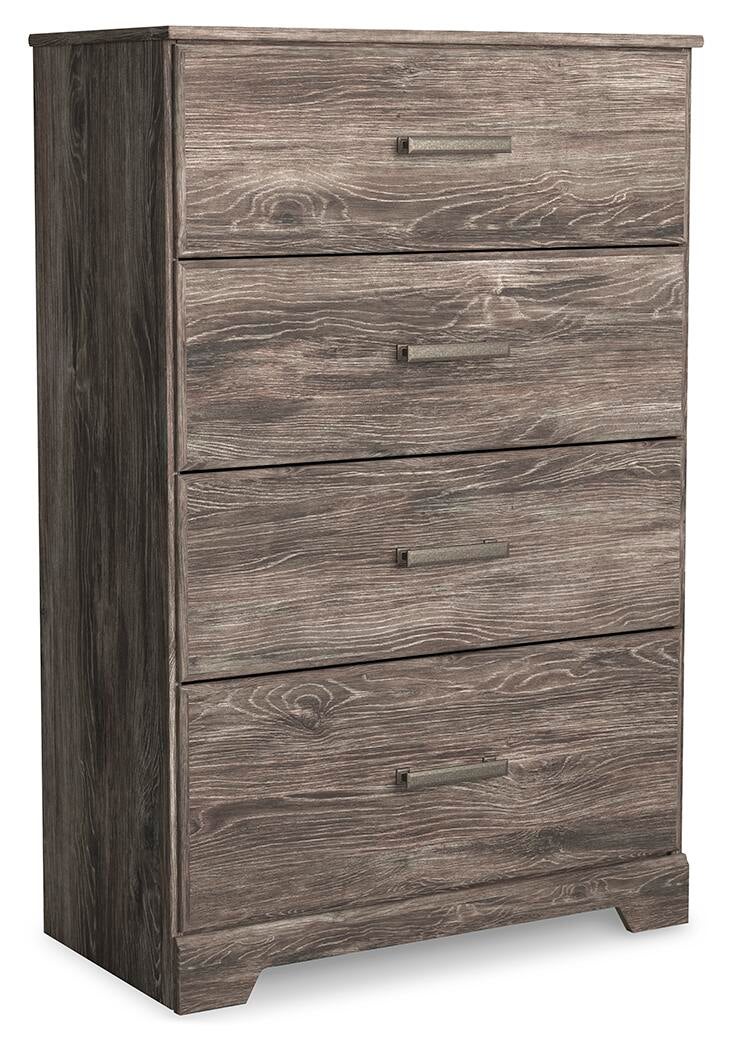 Ralinksi  Panel Bed, Dresser, Mirror, Chest And Nightstand